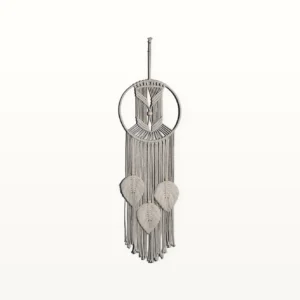 Attrape-Rêves Macramé Nordique, vue d'ensemble sur fond neutre